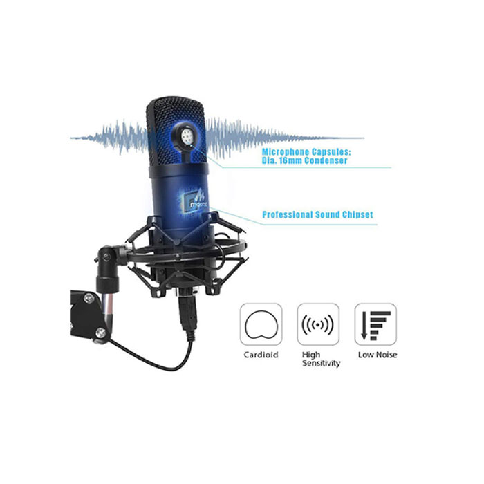 MAONO AU A04 Microphone Full Setup
